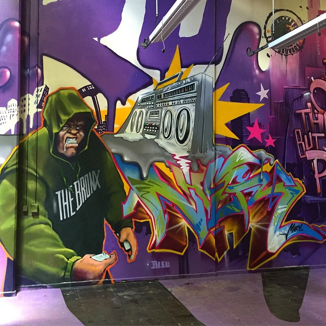 'if it wasn't for the bronx' by @bg183tatscru @biotatscru @kaloufart